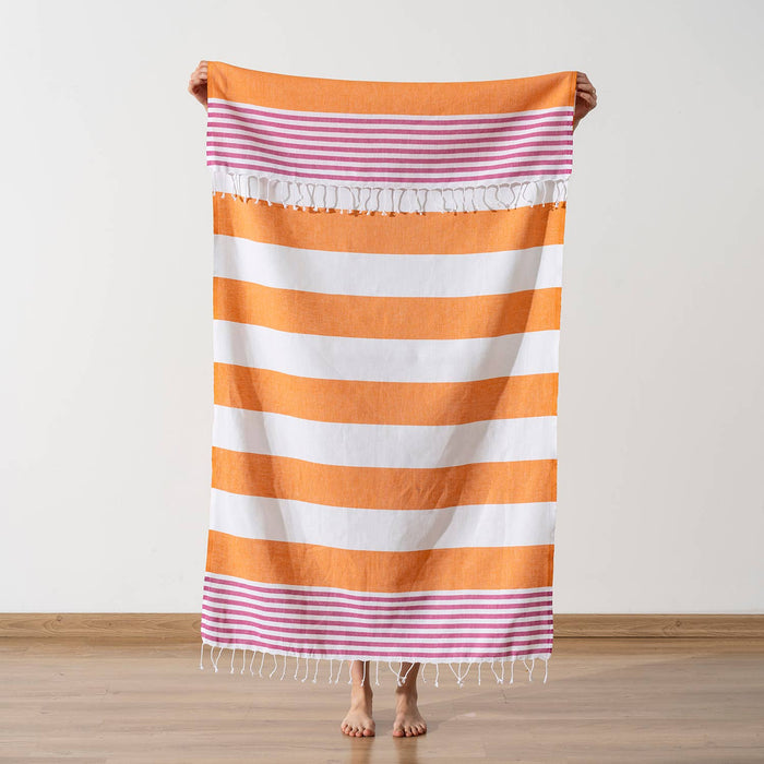 Pink/Orange Beach Towel