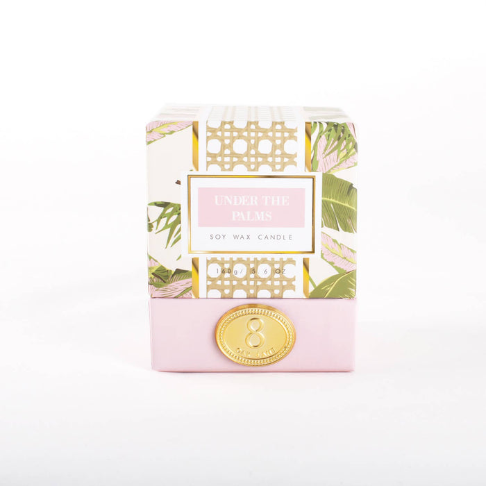 Under the Palms Soy Wax Candle