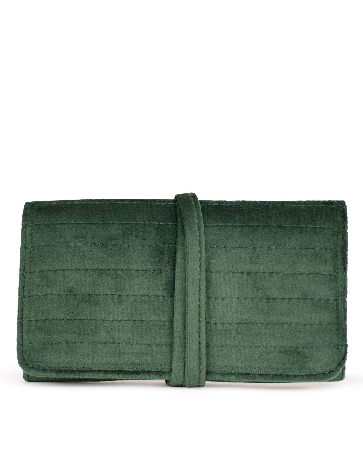 Green Jewelry Roll