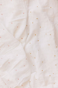 Strawberry Muslin Swaddle Blanket