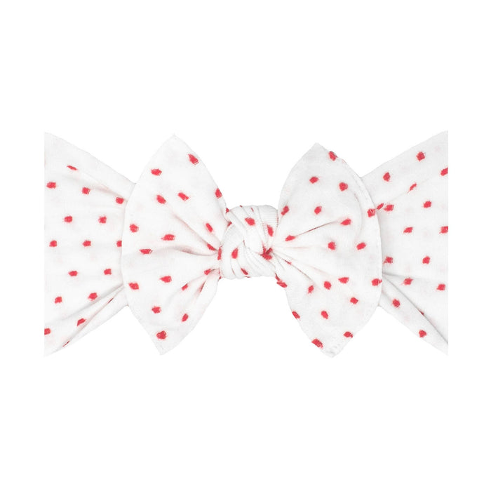 Baby Bling® Shabby Dot Knot soft nylon headband