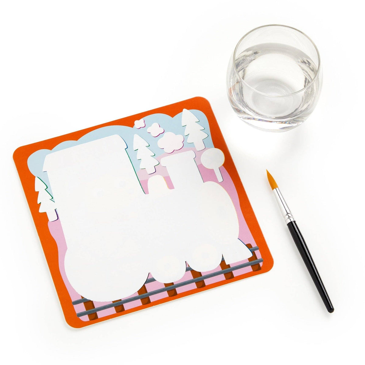 Busy Vehicles Color Magic Water-Reveal Kit