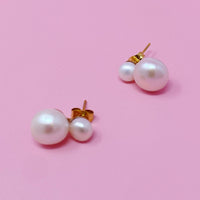 Classic Double Pearl Earrings