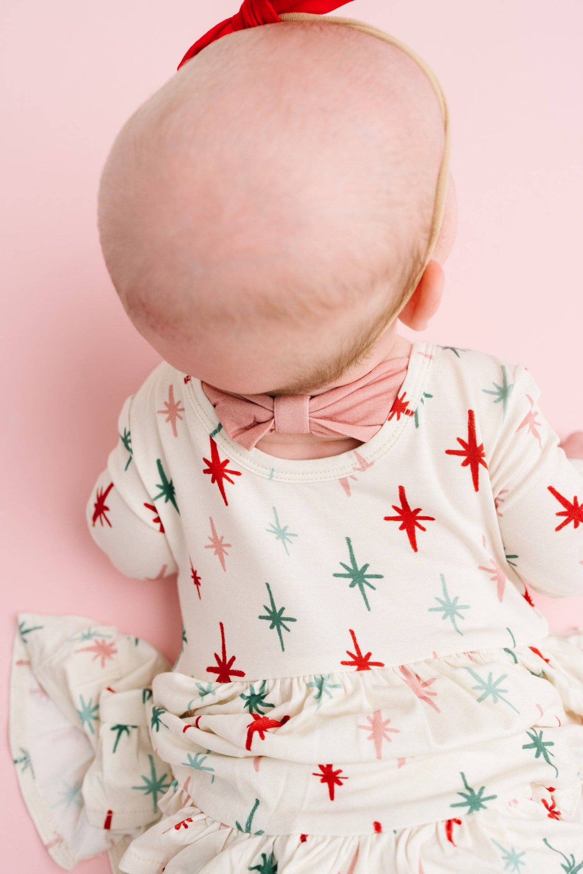 Holiday Twinkle Bodysuit Bamboo Dress