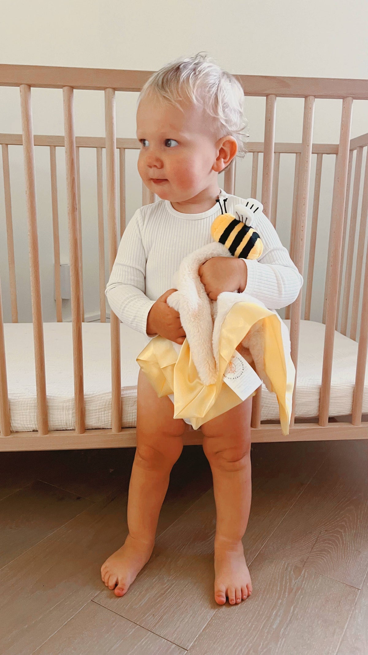 Little Bee Baby Lovey