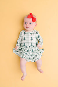 Tree Farm Bodysuit Bamboo Dress