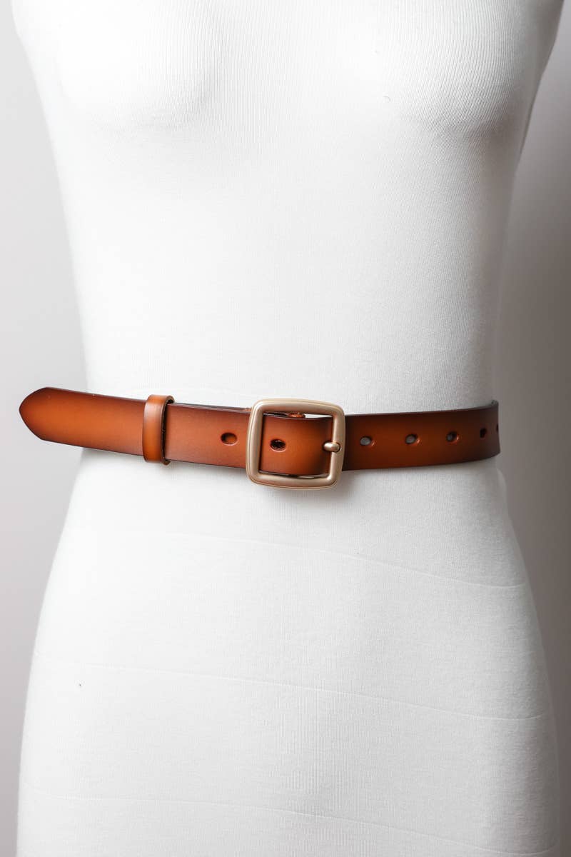 Square Buckle Belt