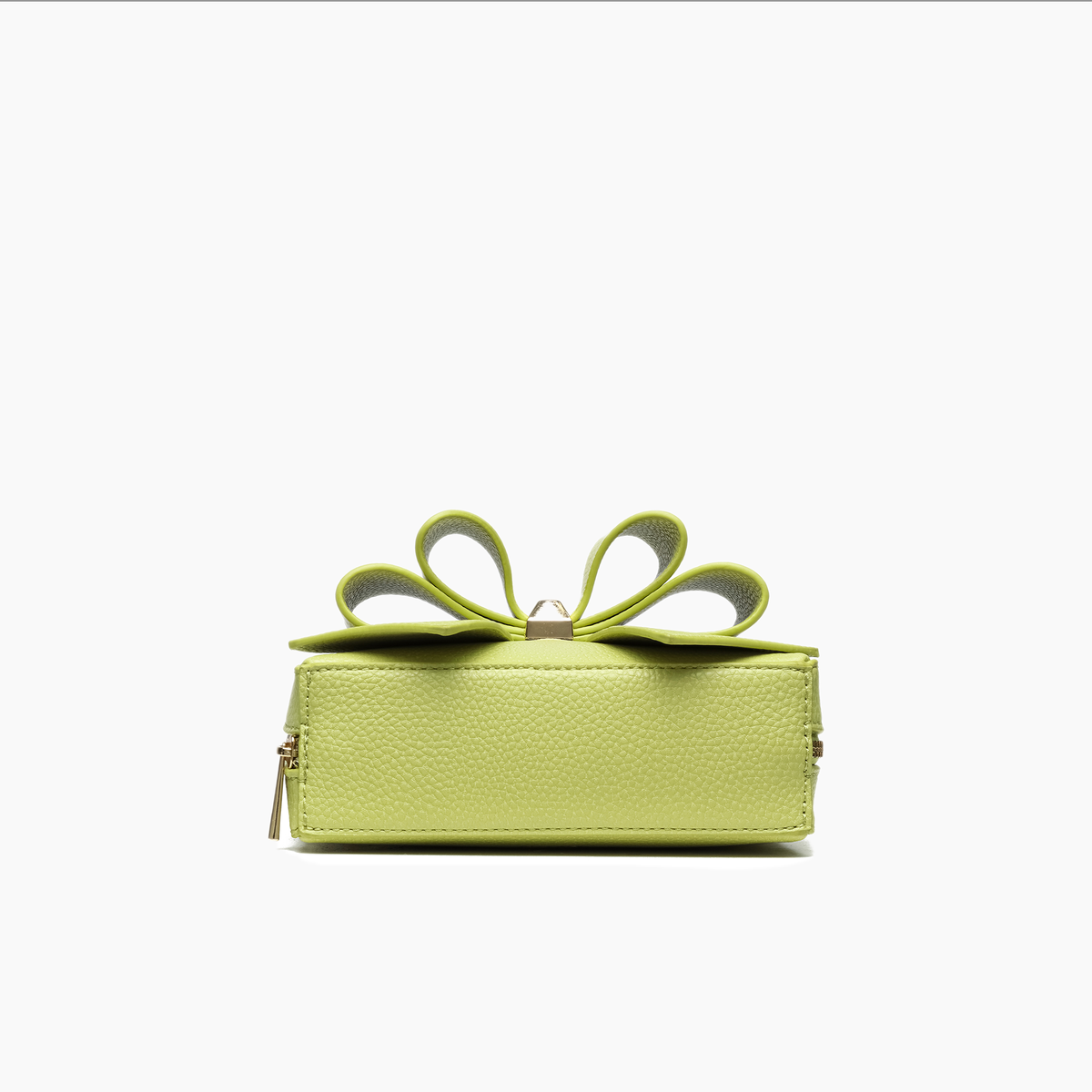 Lime Chloe Bow Mini Crossbody Bag