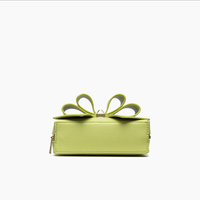 Lime Chloe Bow Mini Crossbody Bag