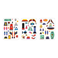 Rocket Ships Magnetic Build-it