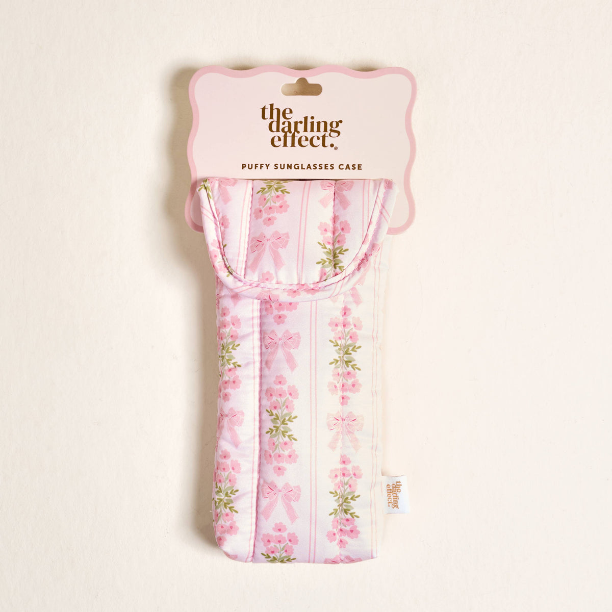 Puffy Sunglasses Case–Oh So Fancy Pink