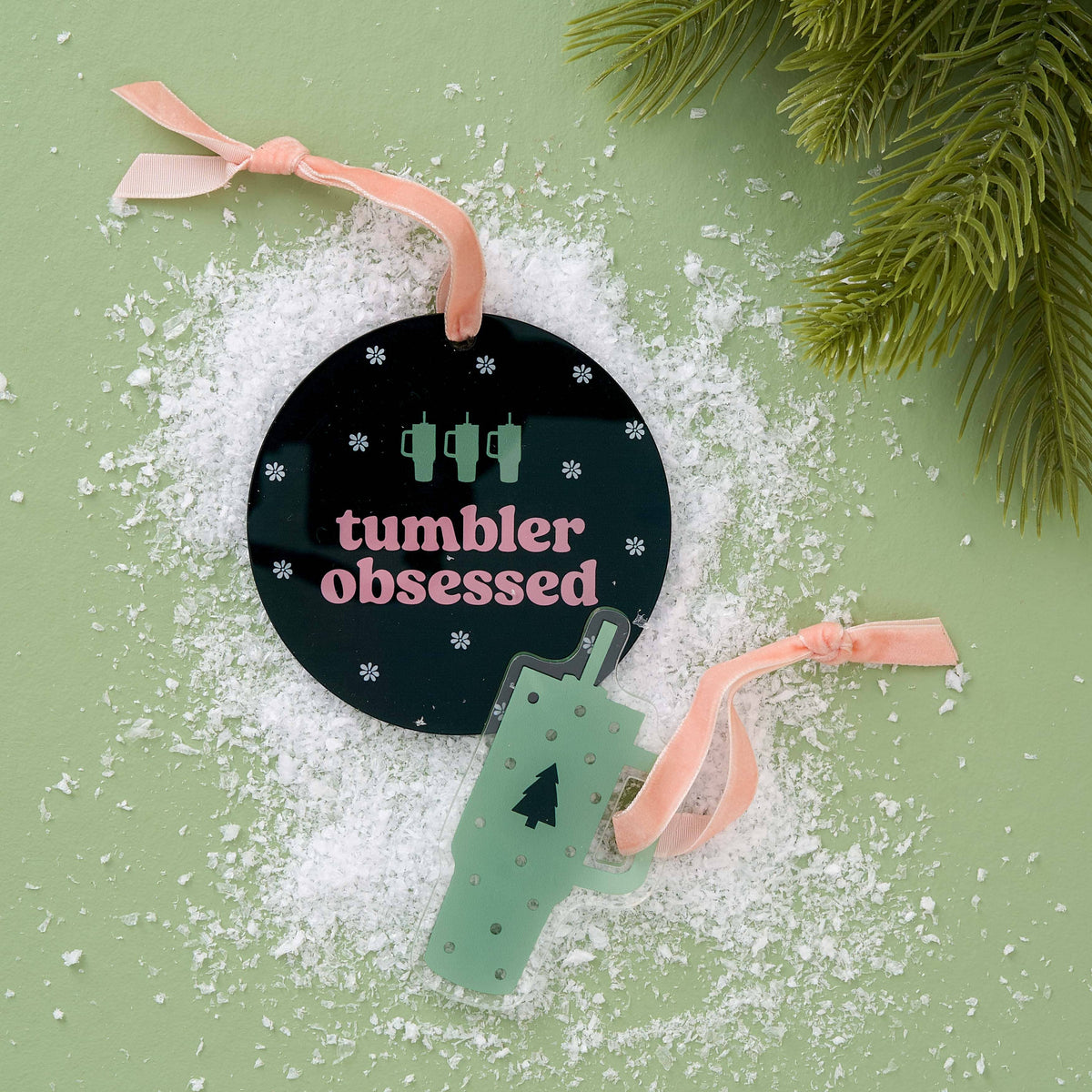Tumbler Tree Ornament