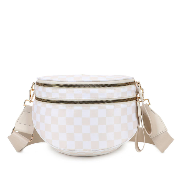 Multi-Compartment Crossbody Bag