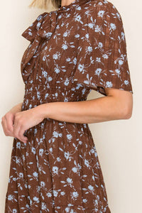 Ditsy Floral Midi Dress