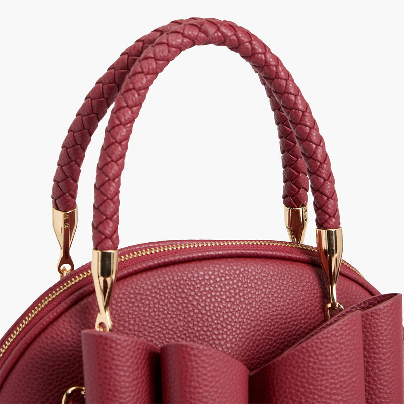 Bea Braided Top Handle Satchel