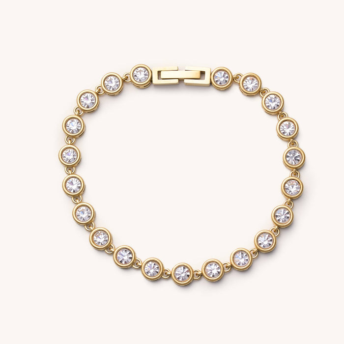 Evie Circle Diamond Bracelet