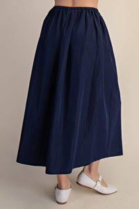 A-Line Midi Skirt
