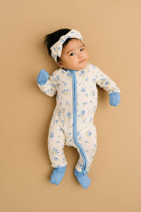 Blue Blooms Bamboo Sleeper