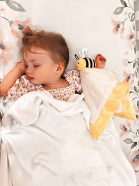Little Bee Baby Lovey