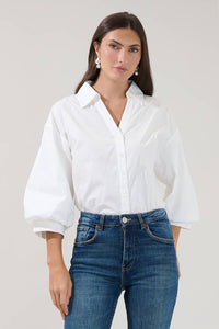 Chalet Button Down Top