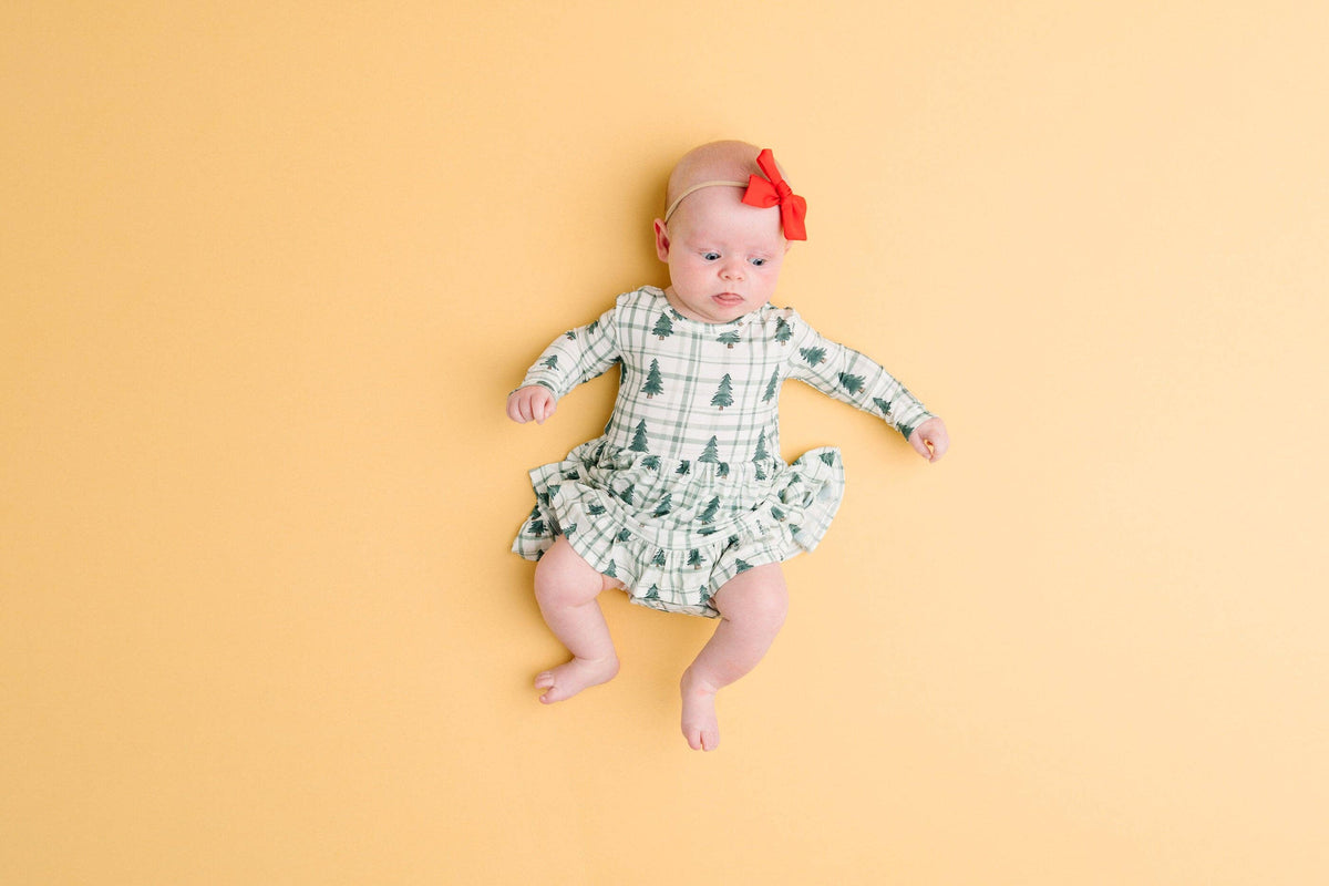 Tree Farm Bodysuit Bamboo Dress
