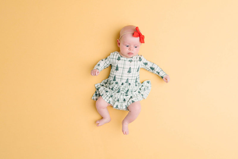 Tree Farm Bodysuit Bamboo Dress