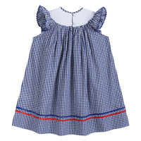 American Flag Smocked Dress