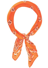 Orange Paisley Neckerchief