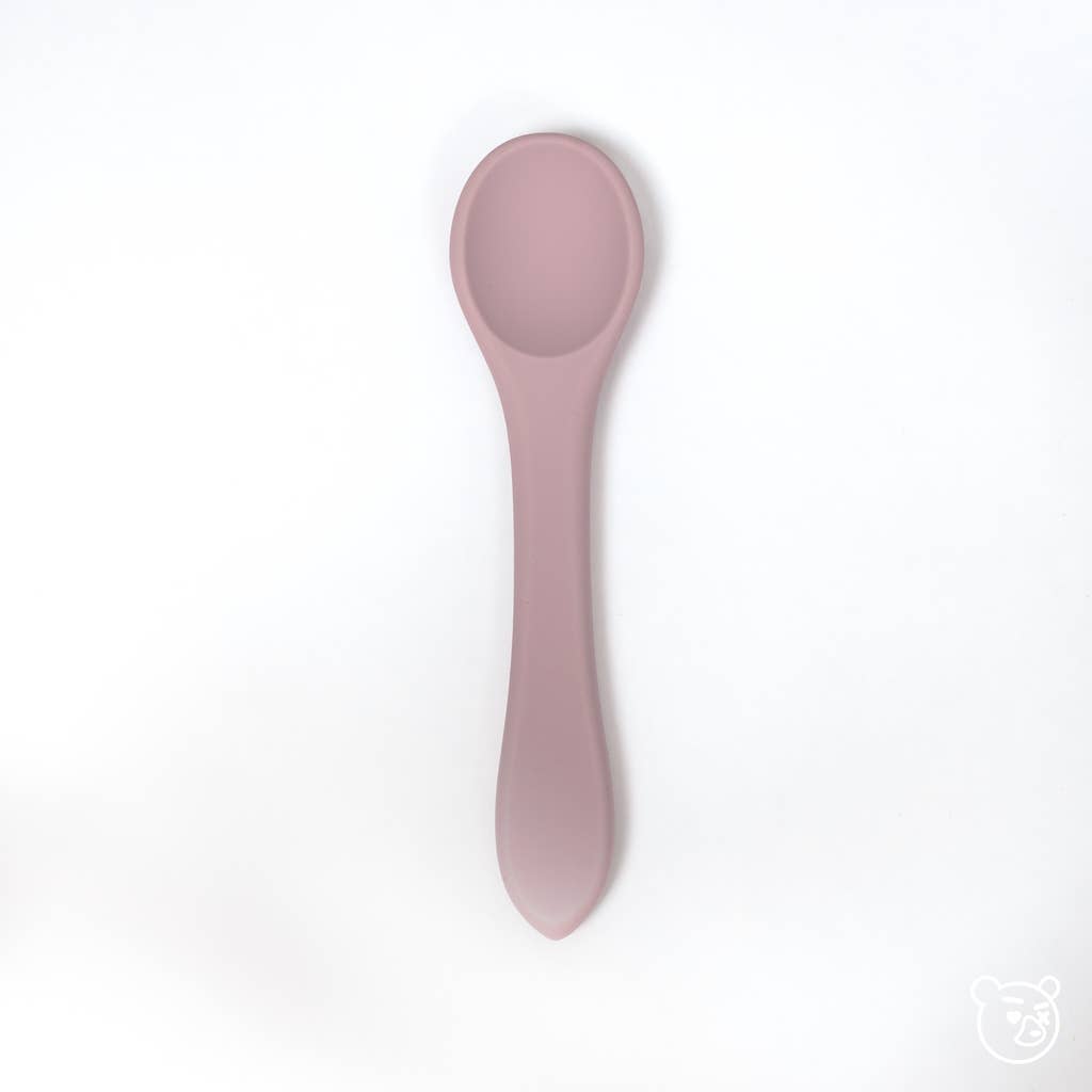 Pale Mauve Silicone Spoon