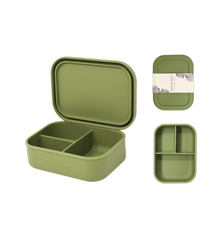 Moss Silicone Bento Box