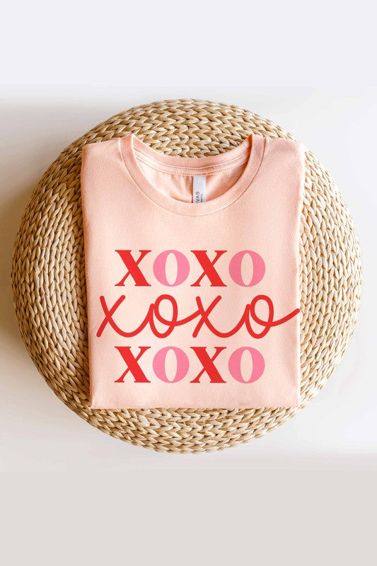 Pink XOXO Graphic Tee