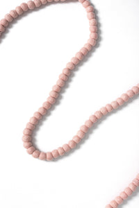 Light Pink Mini Ball Felt Garland