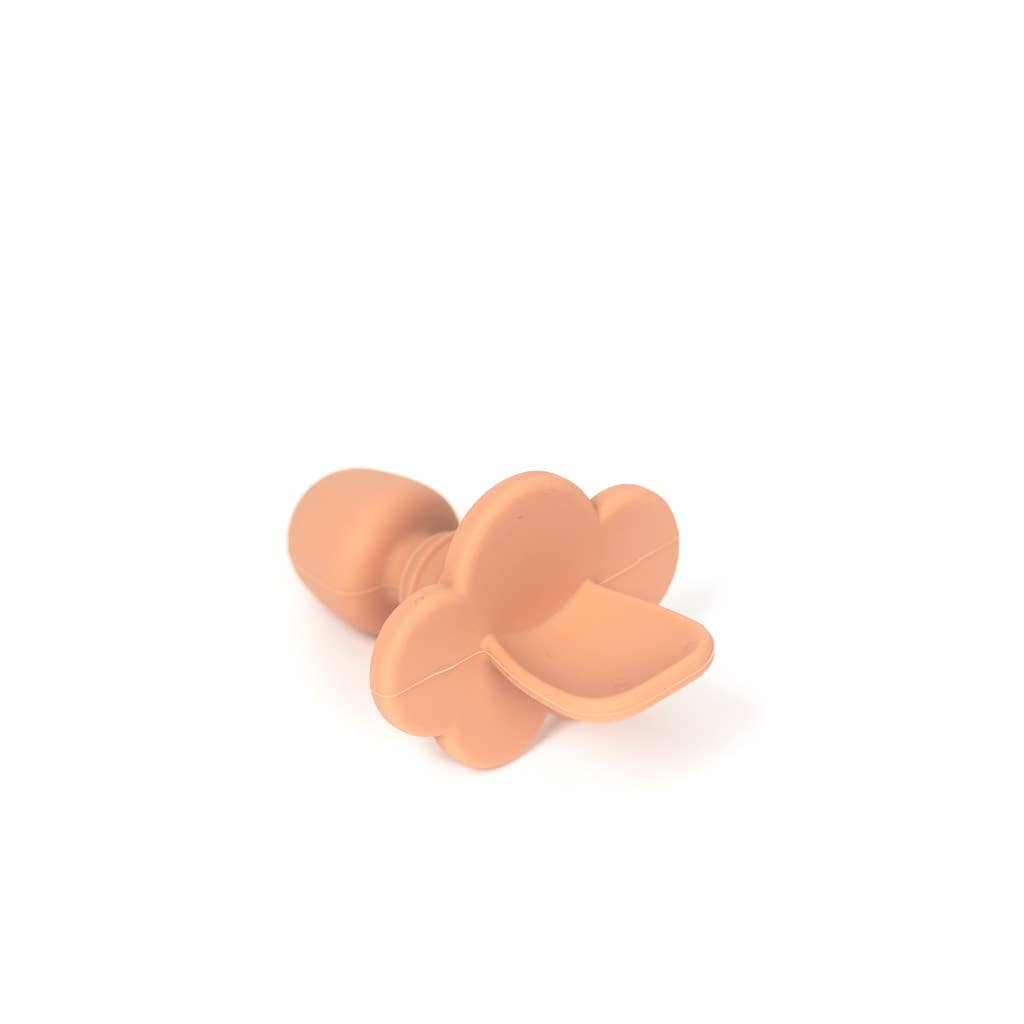 Terracotta Silicone Infant Training Spoon