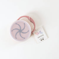 Pale Mauve Lidded Silicone Snack Cup