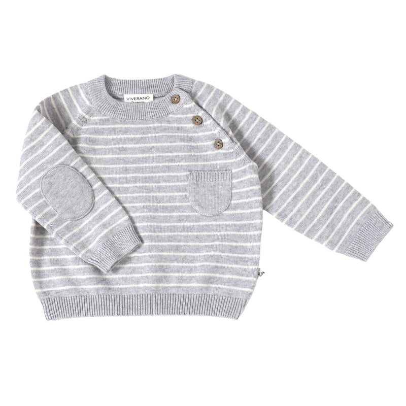 Knit Side Button Pullover