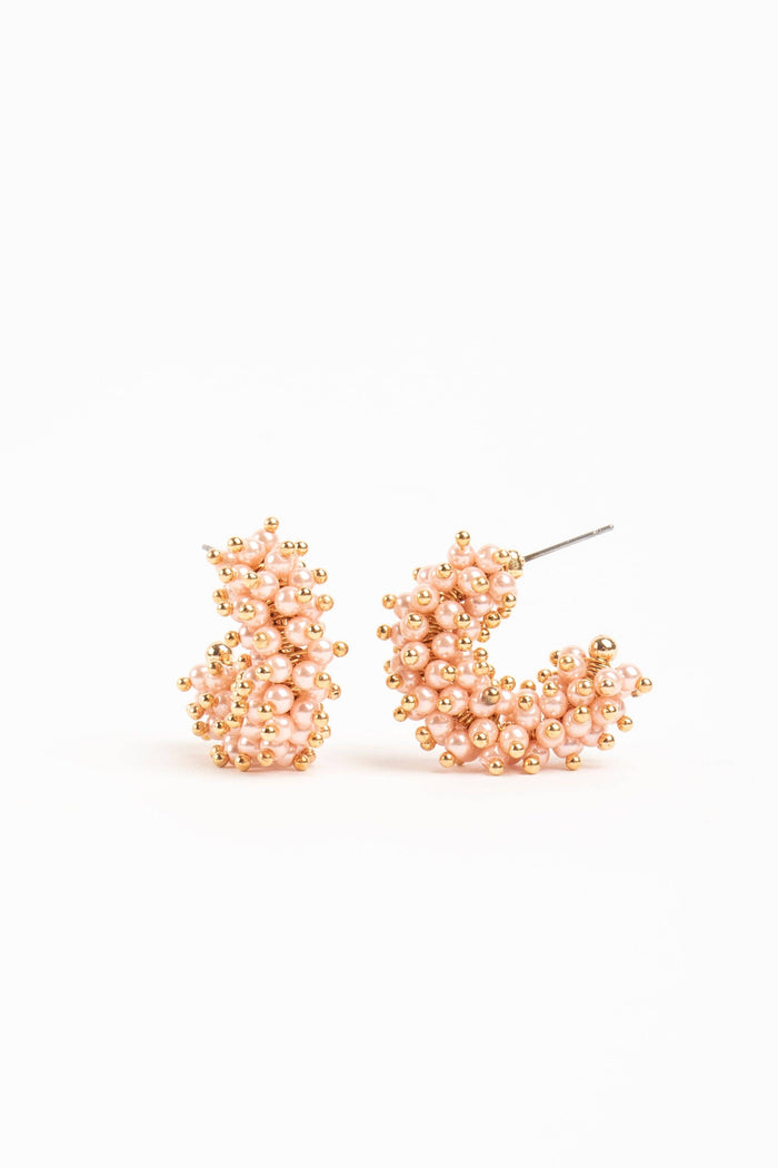 Mini Talulah Hoop: Blush