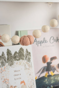 Pumpkin Halloween Felt Garland