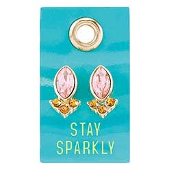 Gemstone Earring-Stay Sparkly