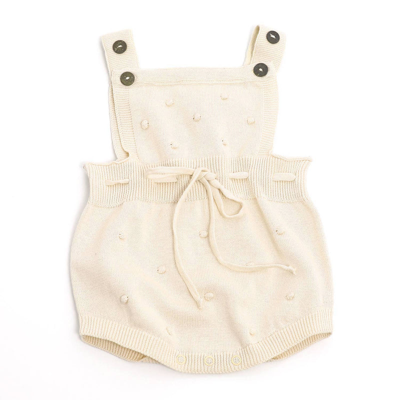 Pastel Knit Baby Romper