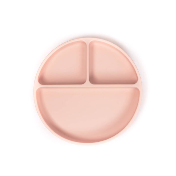 Blush Silicone Suction Divider Plate