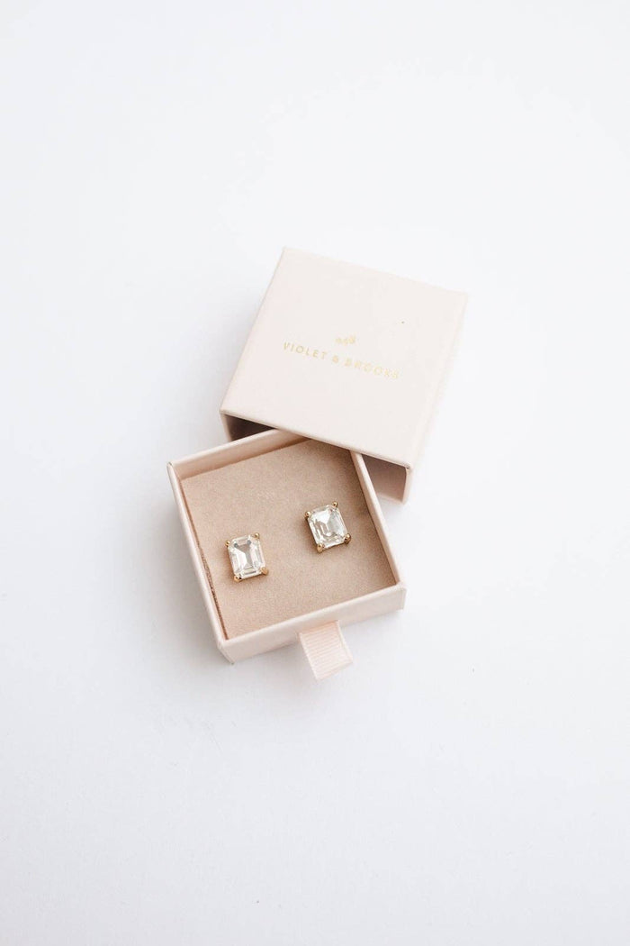 Chrystal Boxed Post Earrings