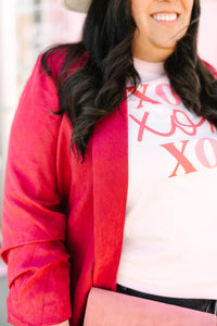 Pink XOXO Graphic Tee