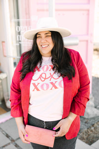 Pink XOXO Graphic Tee