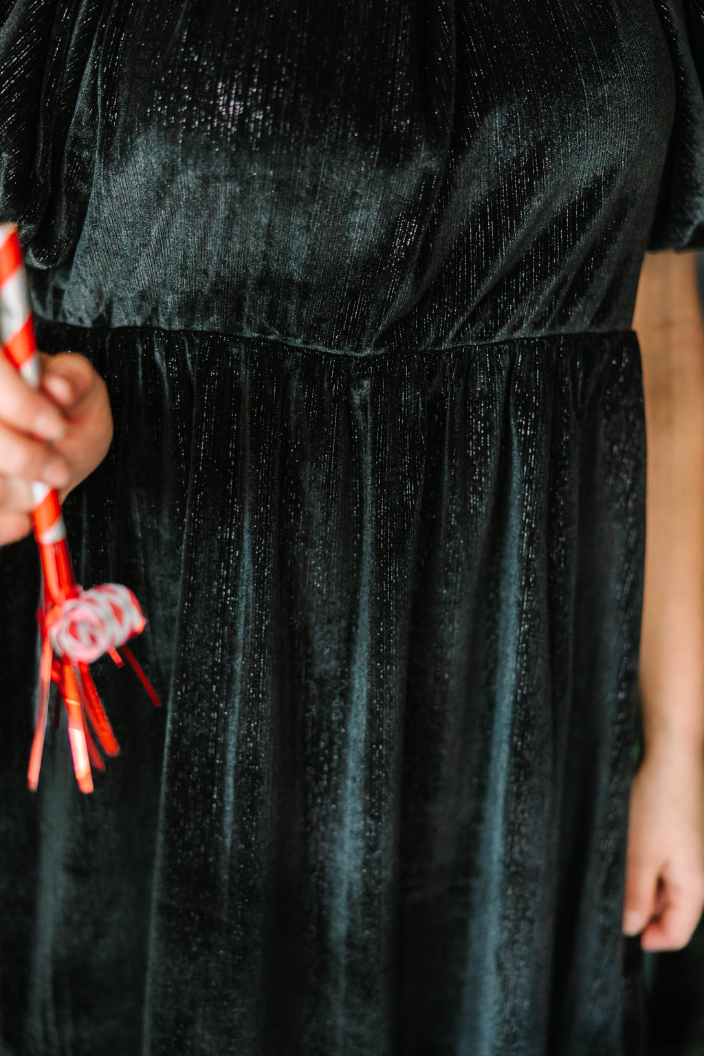 Black Shimmer Dress