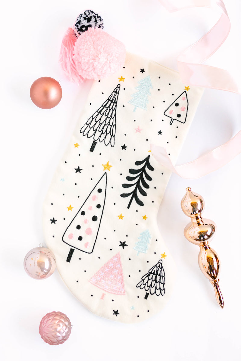 Holiday Forest Stocking