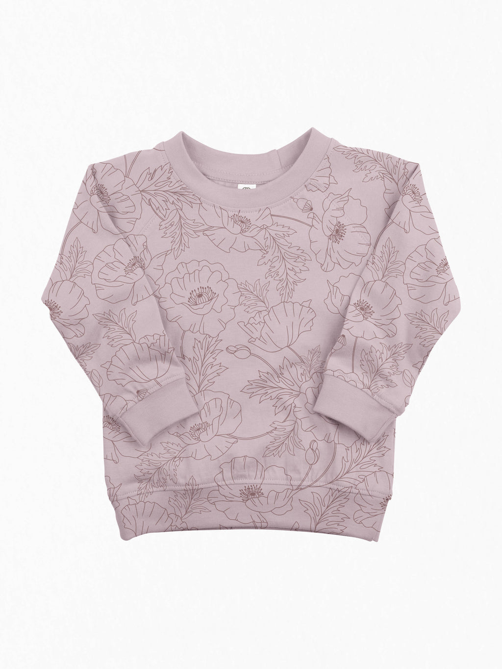 Poppy Floral  Portland Pullover